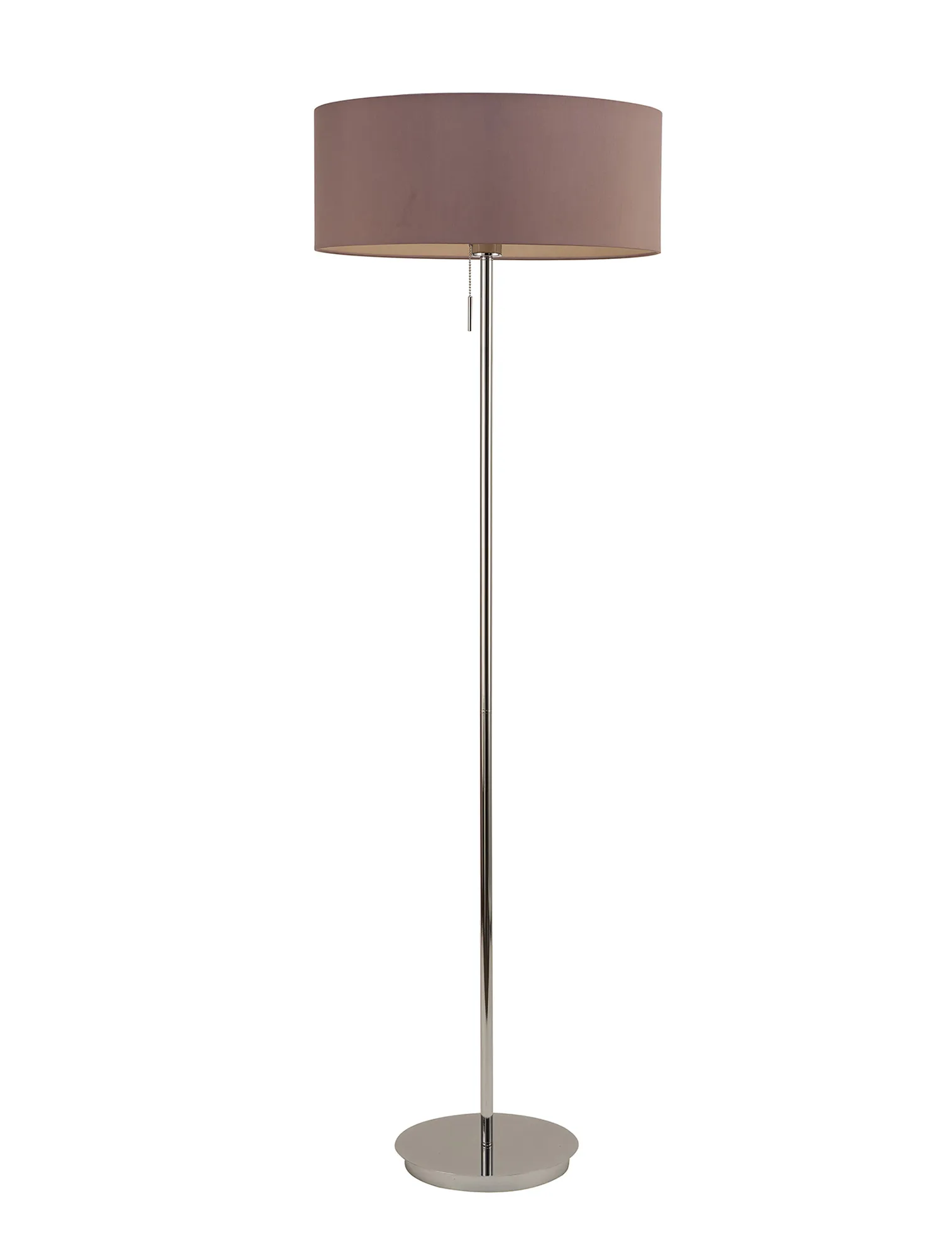 Baymont 50cm Pendant 1 Light Satin Nickel, Taupe/Halo Gold, Frosted Diffuser DK0305  Deco Baymont SN TA